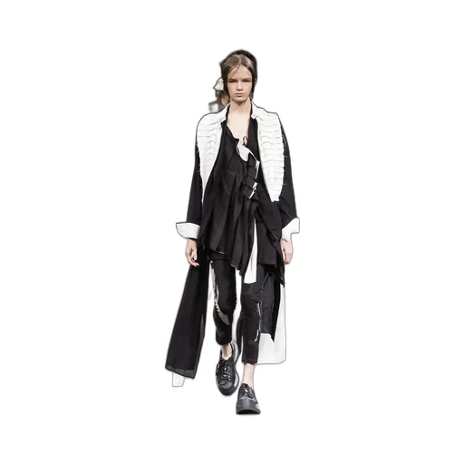 Short Front Pleated Jacket