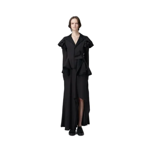 100/2 Georgette L Rounded Double Layered S