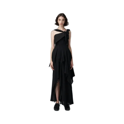 C/Chiffon R Rounded Double Layered S