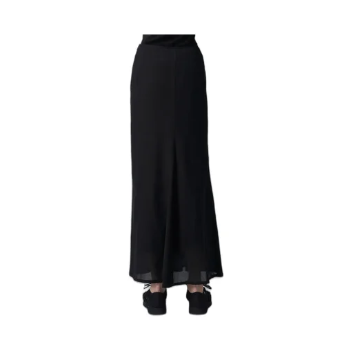 C/Chiffon Double Layered Right Side Flare S