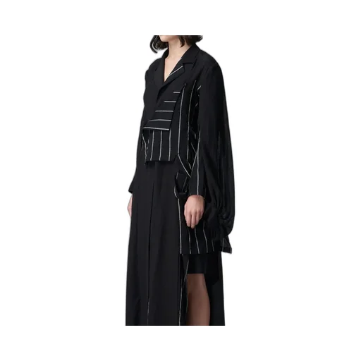 <207/1>+<014/1> Bishop Sleeves Long Coat