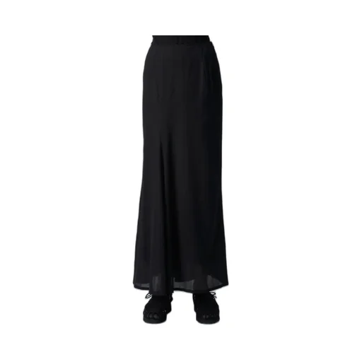 C/Chiffon Double Layered Right Side Flare S