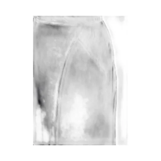 100/2 Georgette L Rounded Double Layered S