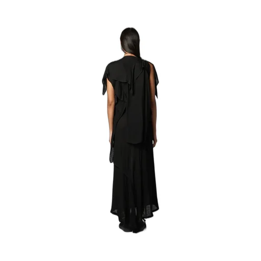 Ry/Double Gauze Plush Draping B