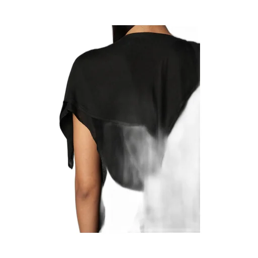 Ry/Double Gauze Plush Draping B