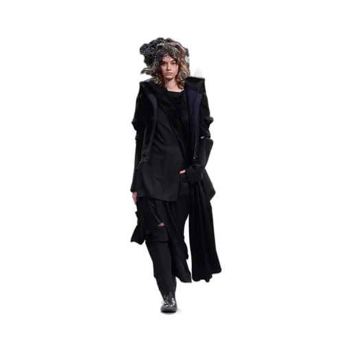 Rayon Satin Pleated Asymmetric Skirt