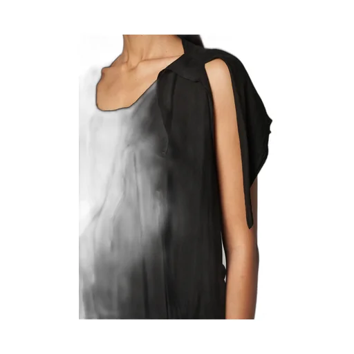 Ry/Double Gauze Plush Draping B