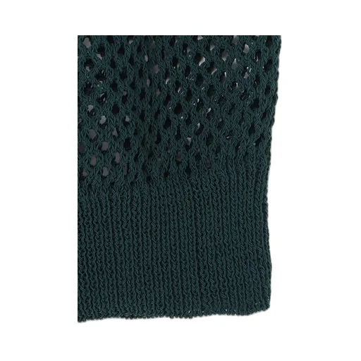 Cotton/Nylon Mesh Knitted Vest