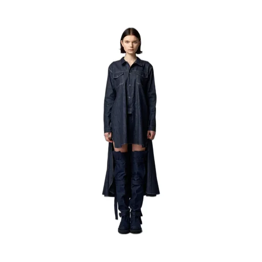 12 Oz Uneven Yarn Denim Long Strap Denim Boots