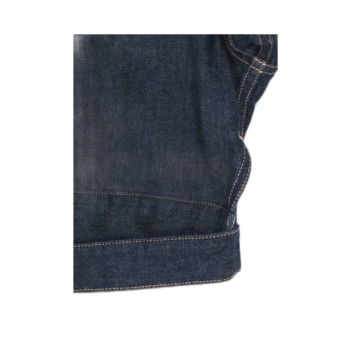 10 Oz Uneven Yarn Denim P.T Short Blouson
