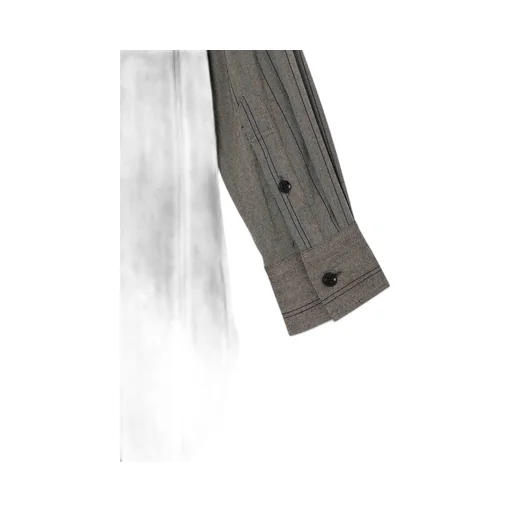 W/Ry Random Herringbone Double Collar Shirt