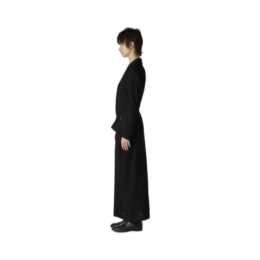 W/Ry Gauze Washer Open Collar Tailored Jacket