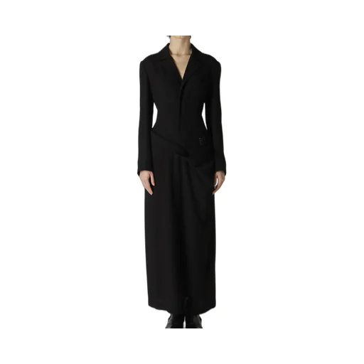 W/Ry Gauze Washer Open Collar Tailored Jacket