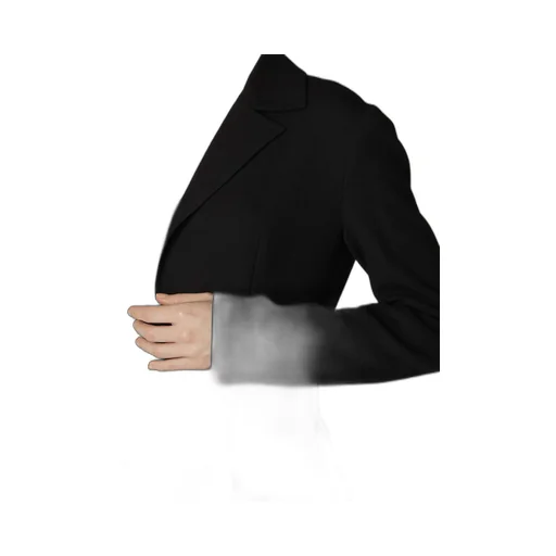 W/Ry Gauze Washer Open Collar Tailored Jacket