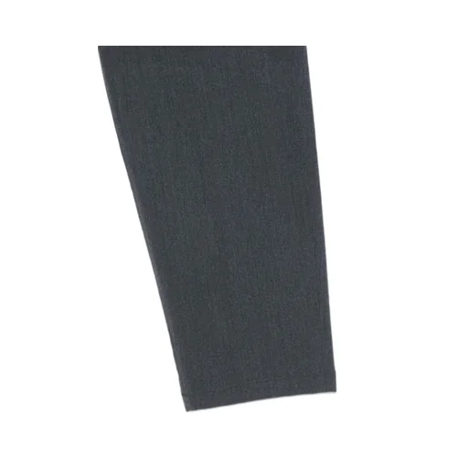 Wrinkled Wool/Rayon Twill Slim Fit Pants