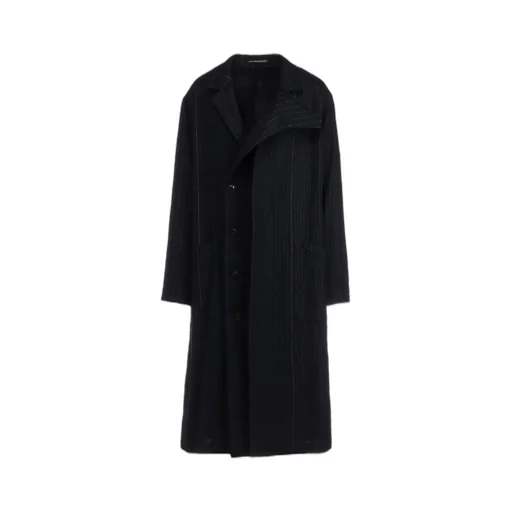 Wool Pinstripe Left Facing Jacket