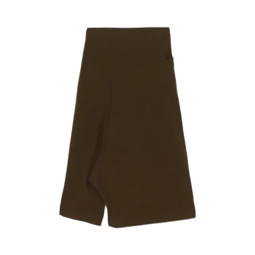 Wool Flannel Skirt-Pants