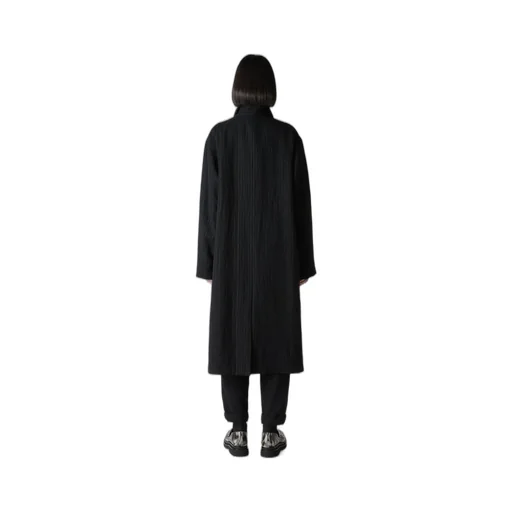 Wool Pinstripe Left Facing Jacket