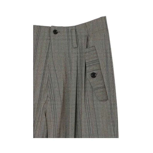 W/Ry Random Herringbone Rib Sleeve Pants