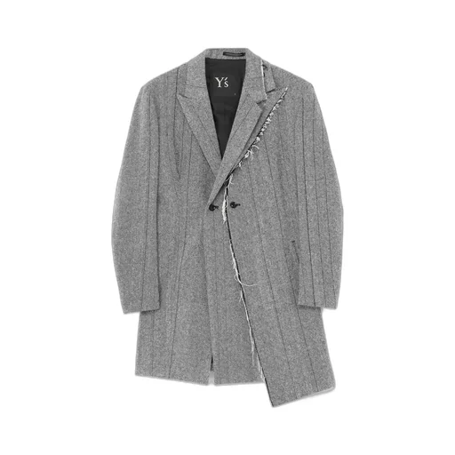 Wool Tweed Double Left Front Jacket