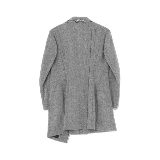Wool Tweed Double Left Front Jacket