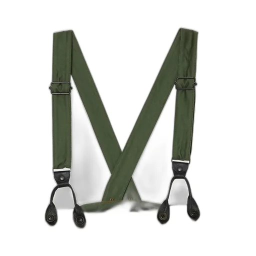 Military Tent Cloth Suspenders Skirt