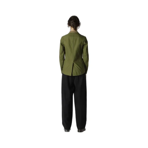 Military Tent Cloth Swallowtail Tailored Jacket