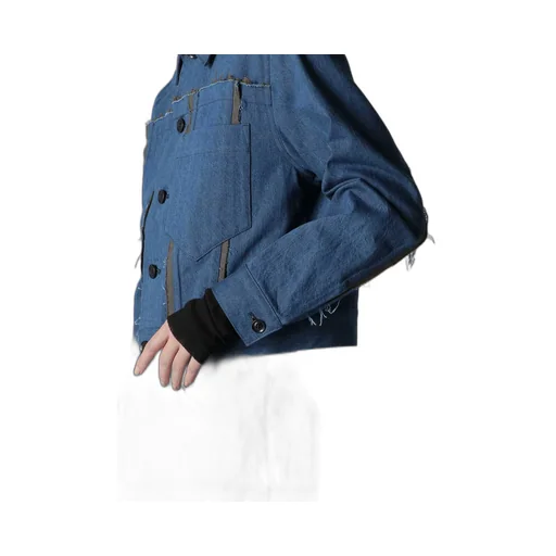 10Oz Denim Panelled Jacket