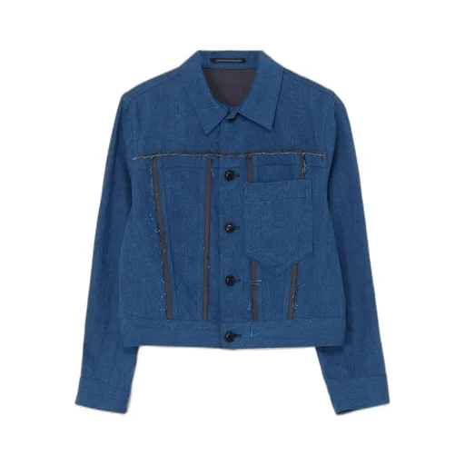 10Oz Denim Panelled Jacket