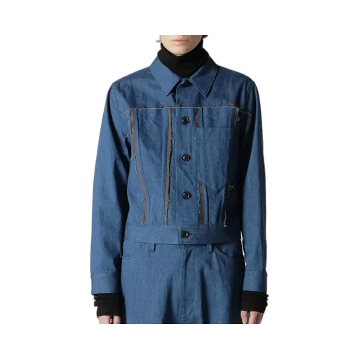 10Oz Denim Panelled Jacket