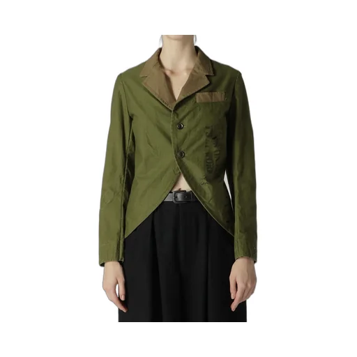 Military Tent Cloth Swallowtail Tailored Jacket