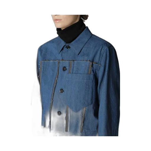 10Oz Denim Panelled Jacket