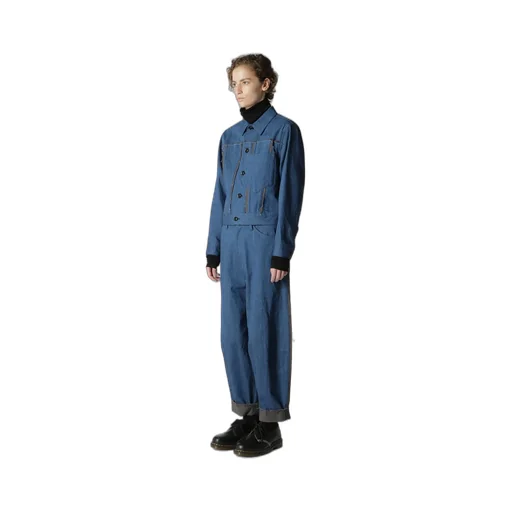 10Oz Denim Panelled Jacket
