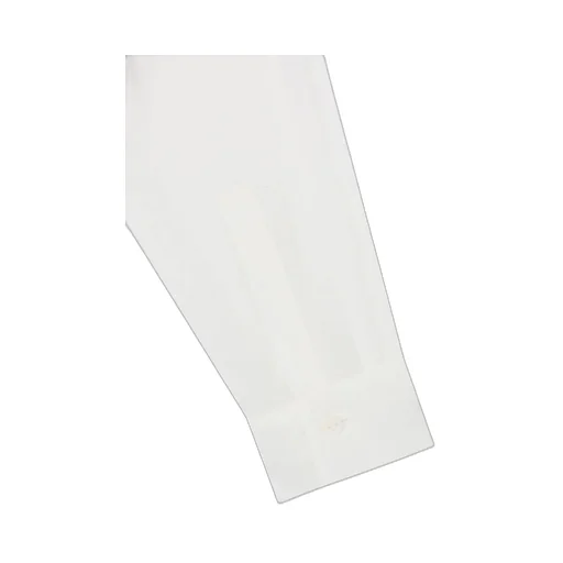 Powder Snow Wash Cotton Asymmetric Shirt