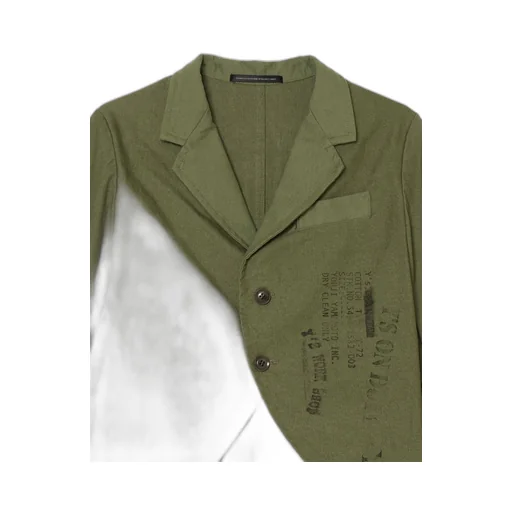 Military Tent Cloth Swallowtail Tailored Jacket