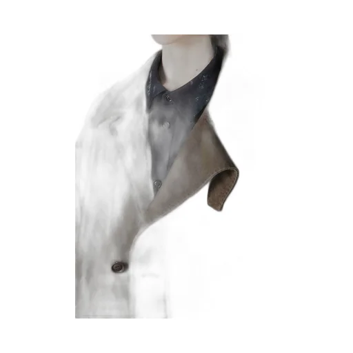 C/Li Gabardine Left Facing Coat