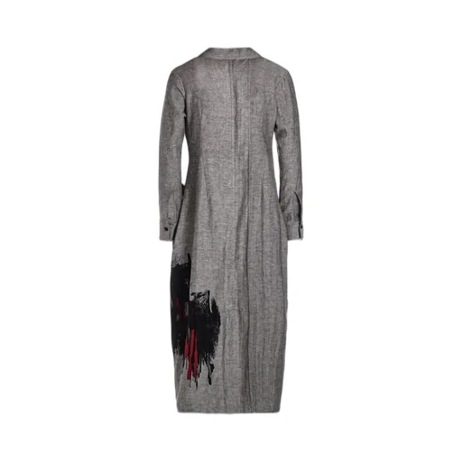 L/C Denim Female Print Left Cloth Dress