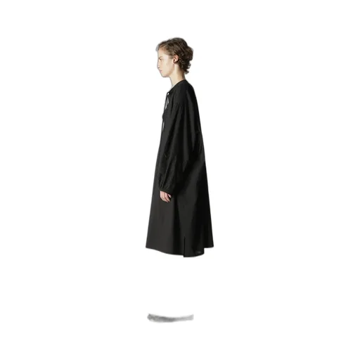 Powder Snow Wash Cotton Tunic Dress
