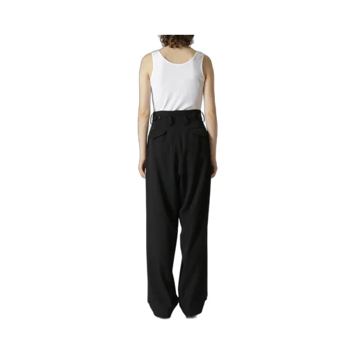 Gabardine 2 Tucks Pants