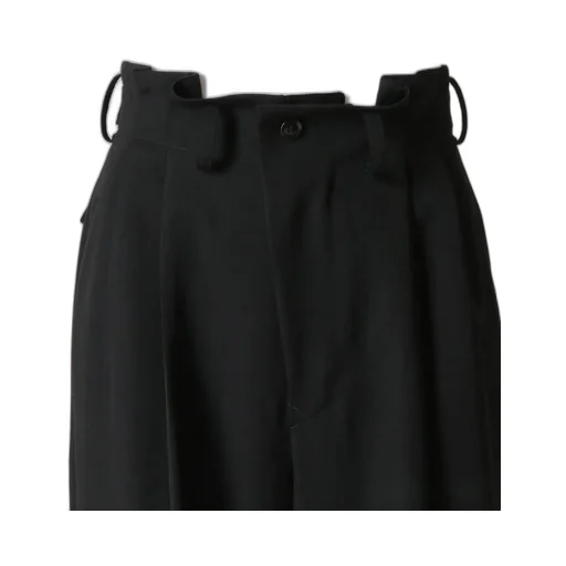 Gabardine 2 Tucks Pants