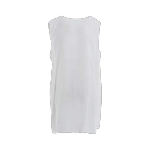Rayon Cambric Front Double Drape Blouse