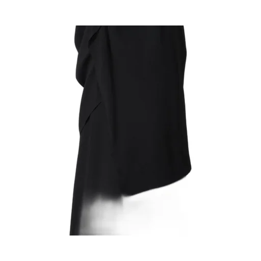 Rayon Cambric Sleeveless Drape Blouse