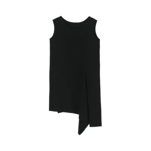 Rayon Broad Left Front Slit Blouse