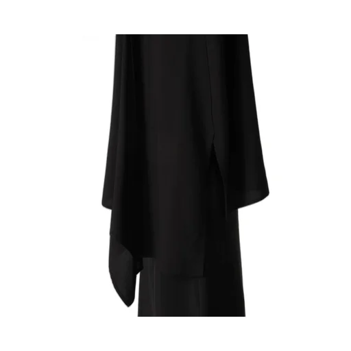 Rayon Broad Left Front Slit Blouse