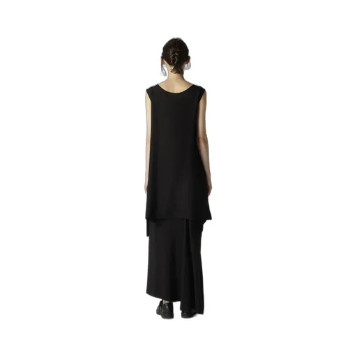Rayon Broad Left Front Slit Blouse