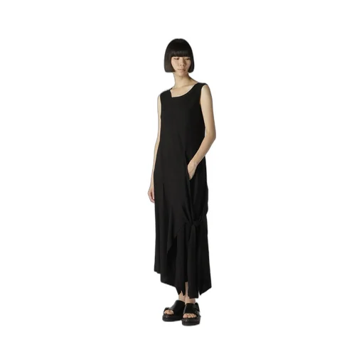 Rayon Broad Left Tie Dress