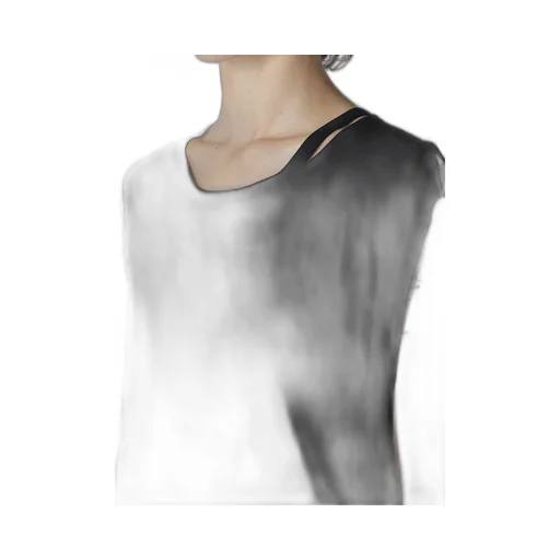 Rayon Cambric Sleeveless Drape Blouse