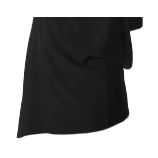 Rayon Cambric Sleeveless Drape Blouse