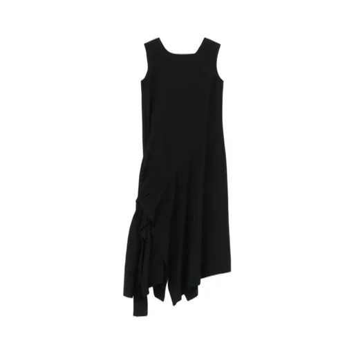 Rayon Broad Left Tie Dress