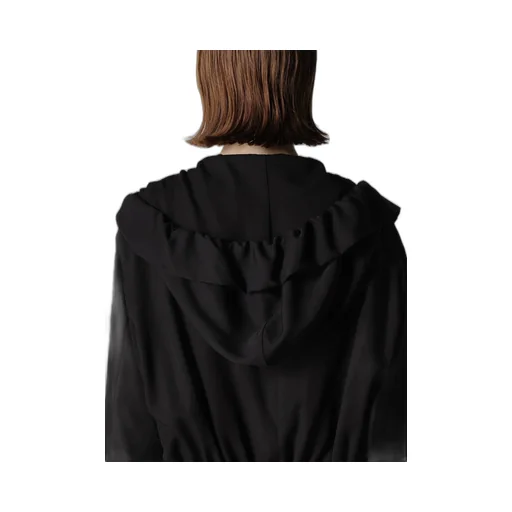Rayon Twill Gathered Blouson